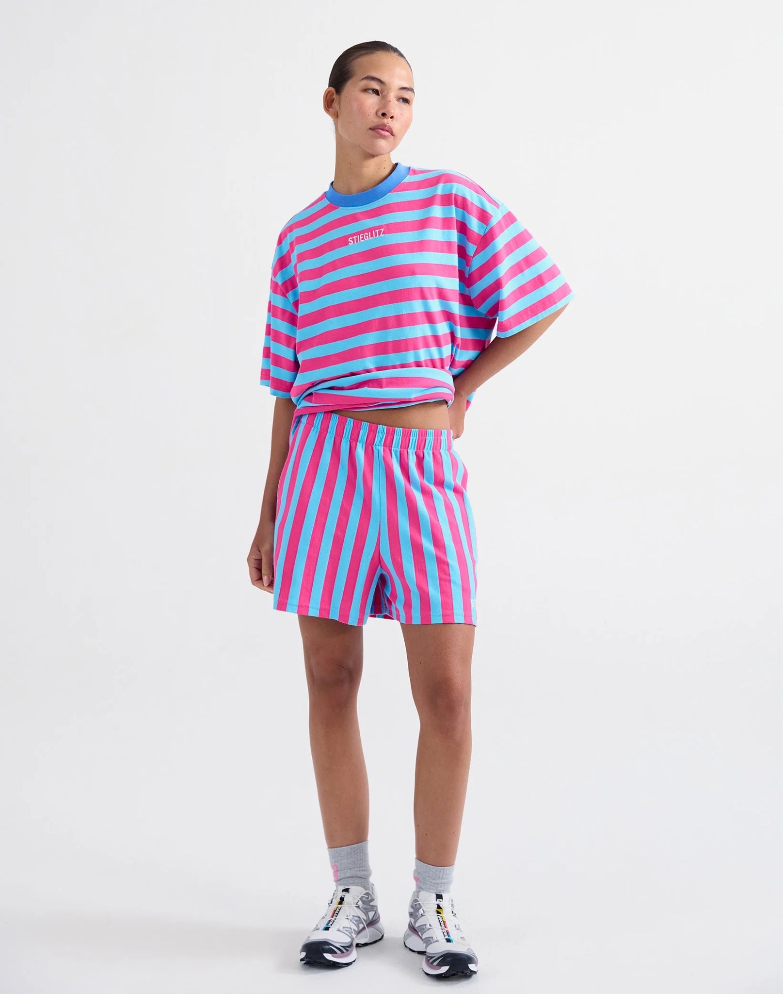 Stieglitz Joana regular T-shirt Pink