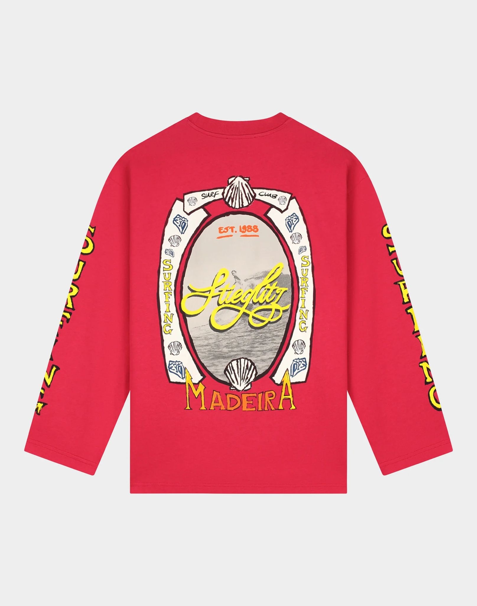Stieglitz Safira wide skate longsleeve Red