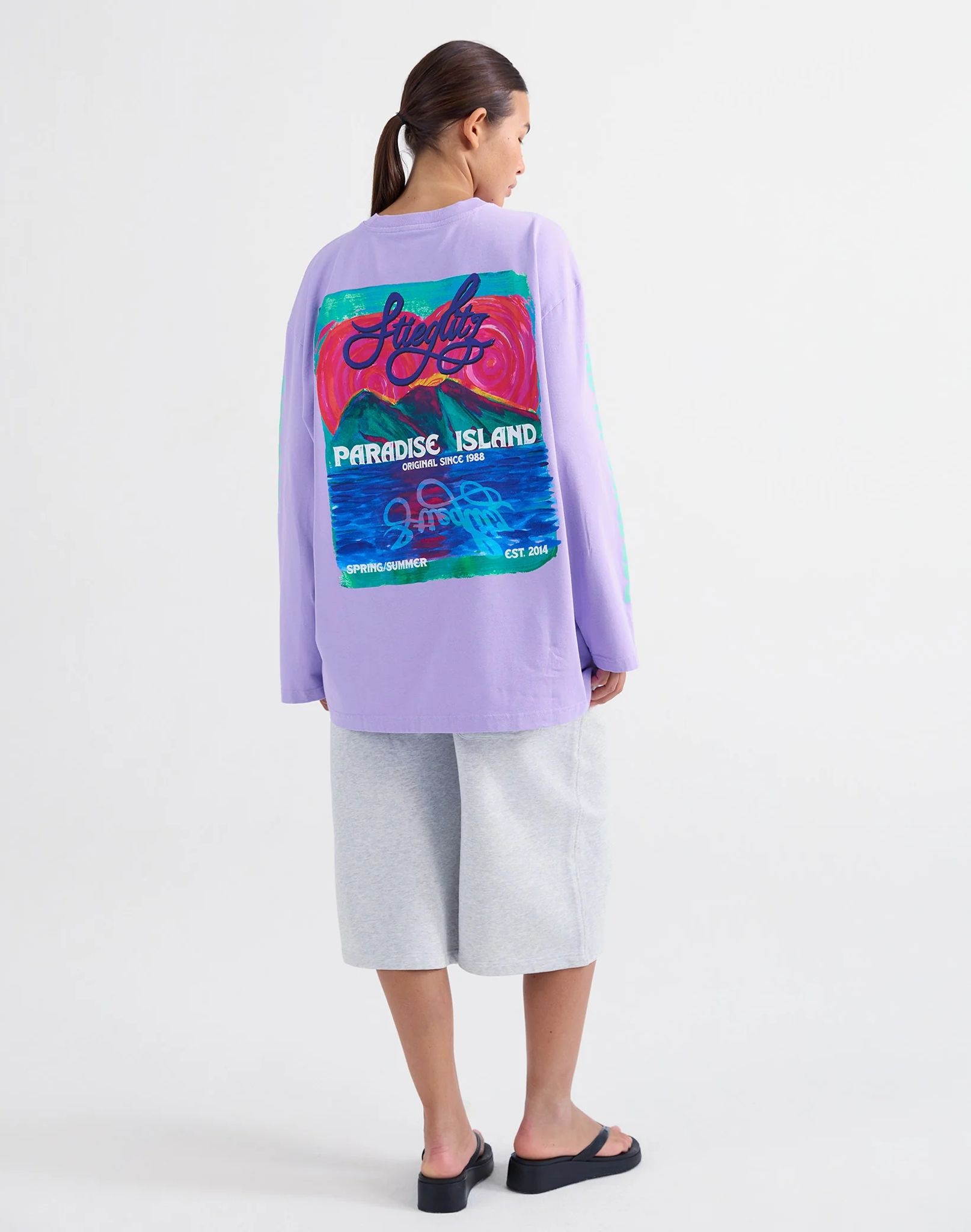 Stieglitz Fanna wide skate longsleeve Purple