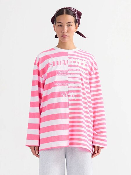 Stieglitz Tacito wide skate longsleeve Pink