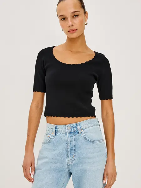 Rails Louanna top Black