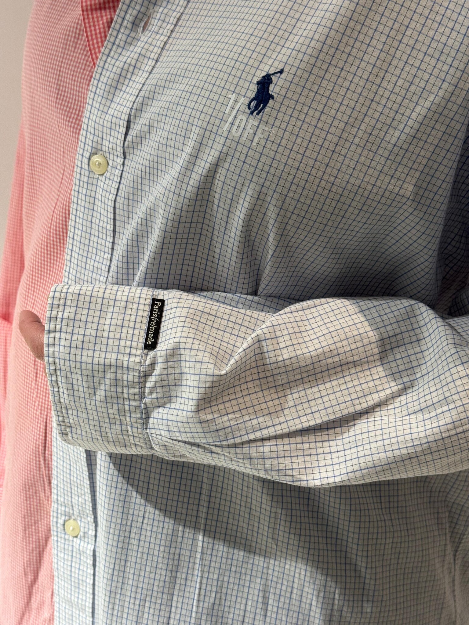 1/OFF Shirt 50/50 Blue/Red