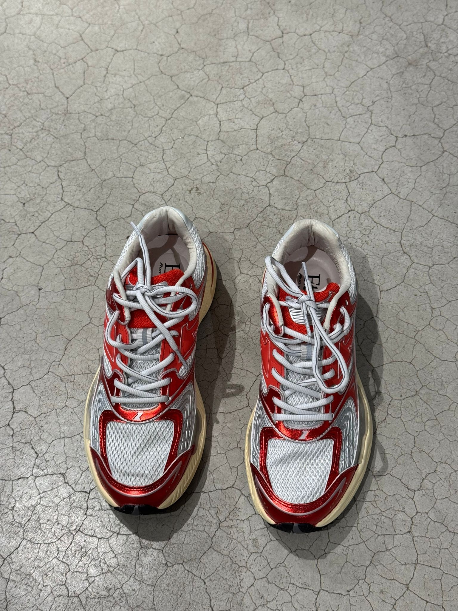 Etonic Evolution metallic sneaker Glazed cherry