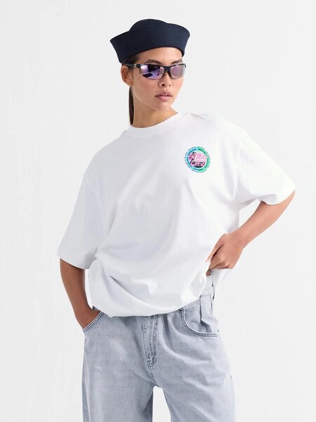 Stieglitz Lidia oversized T-shirt White
