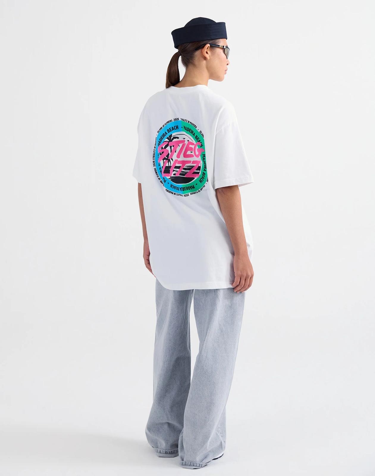 Stieglitz Lidia oversized T-shirt White