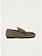 Alohas Aven suede Green leather loafers
