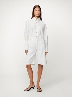 Lois Camille short White