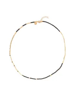 Mimi et Toi Mae necklace Black/ beige