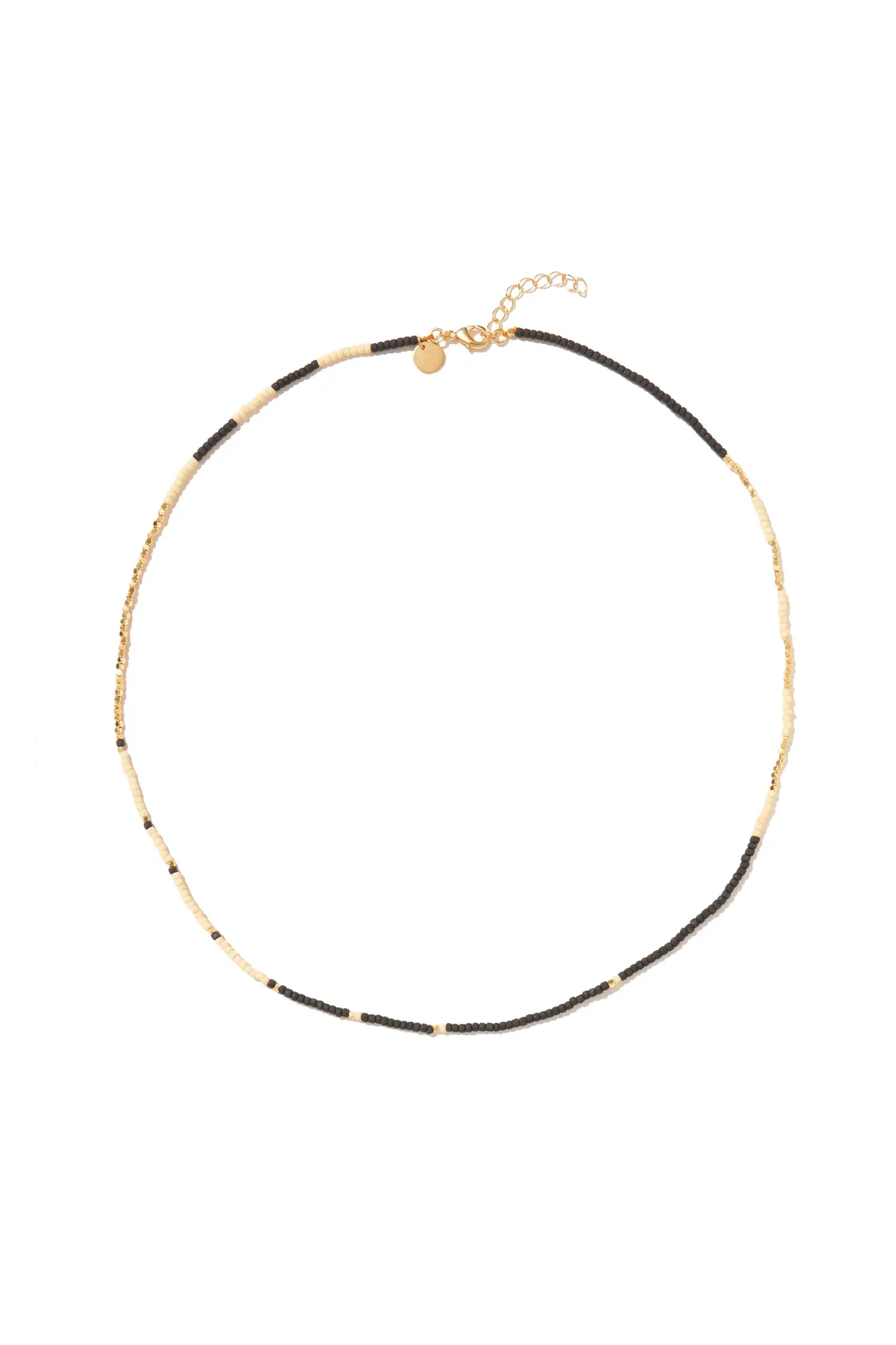 Mimi et Toi Mae necklace Black/ beige