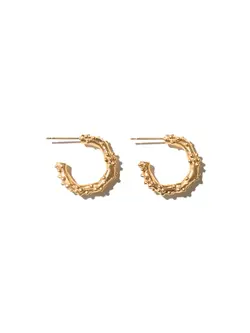 Mimi et Toi Leo double earrings gold