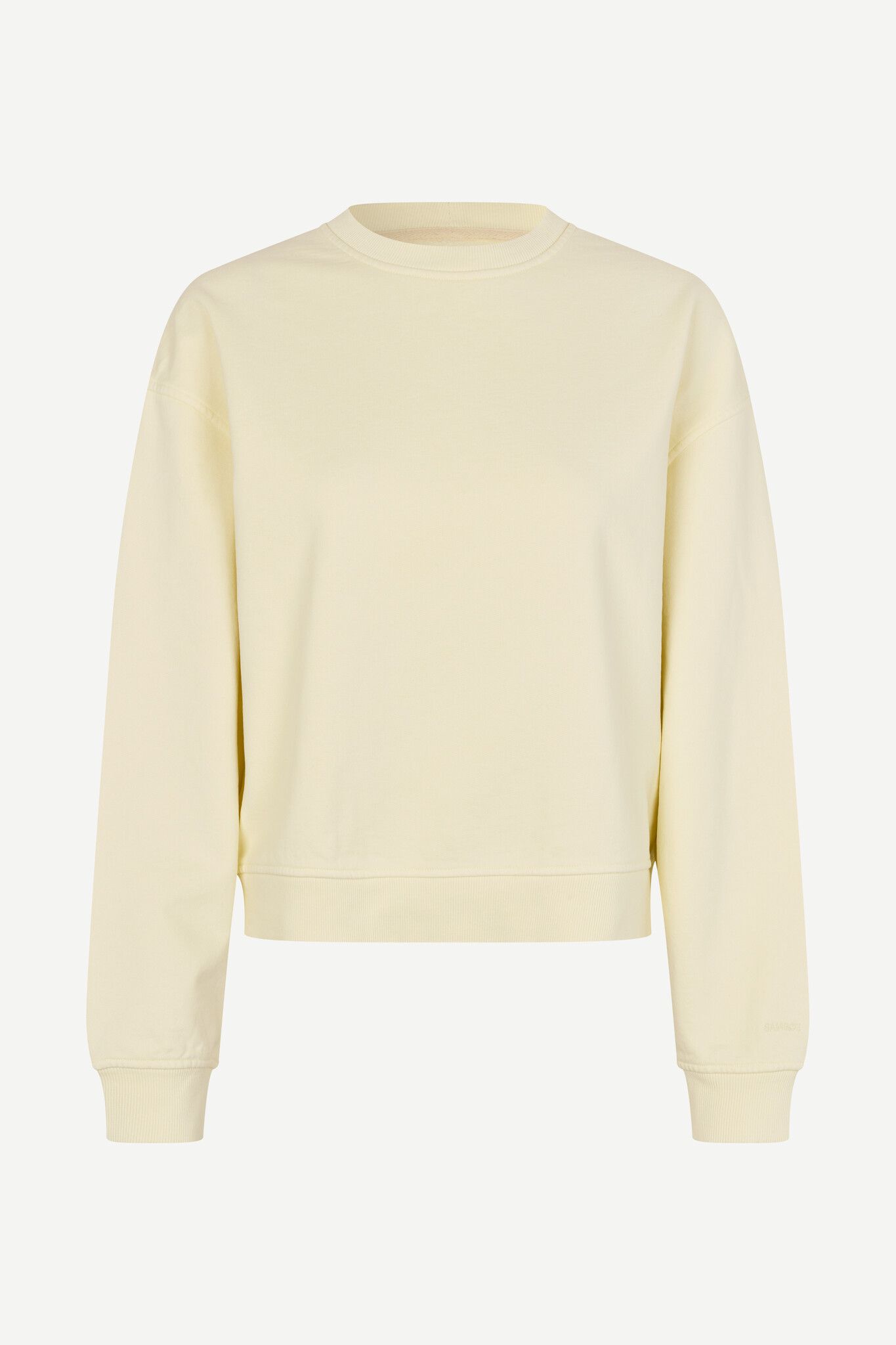 Samsoe Samsoe Savan sweater Ethereal green pigment