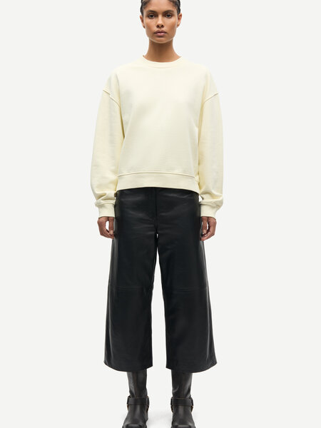 Samsoe Samsoe Savan sweater Ethereal green pigment