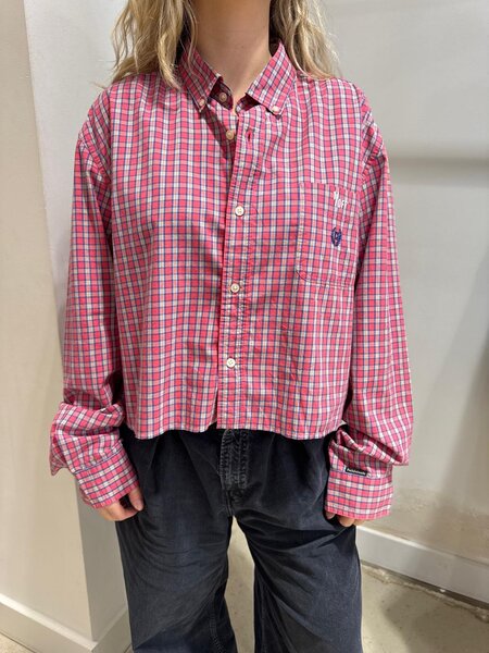 1/OFF Shirt cut off Pink