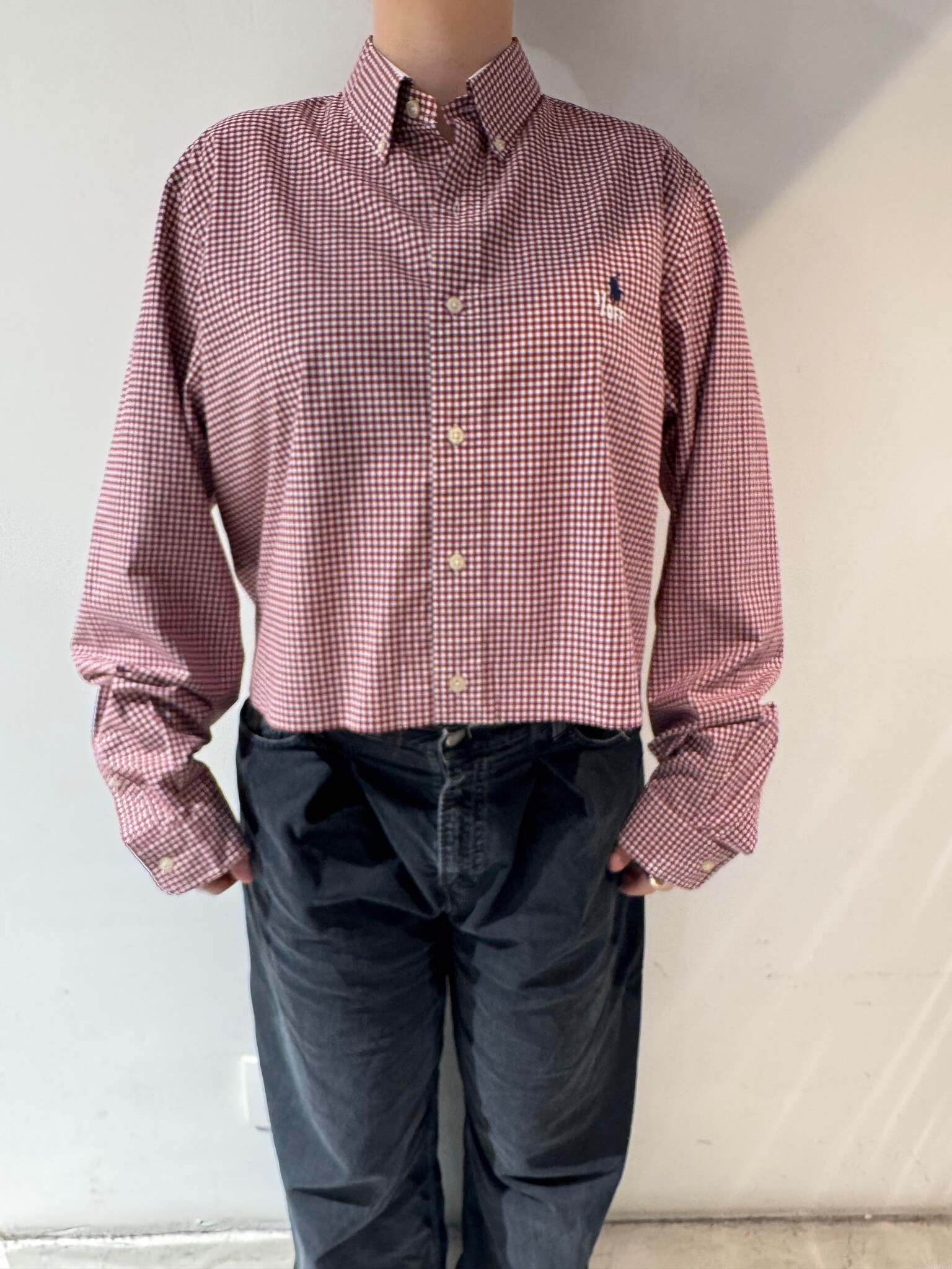 1/OFF Shirt cut off Red