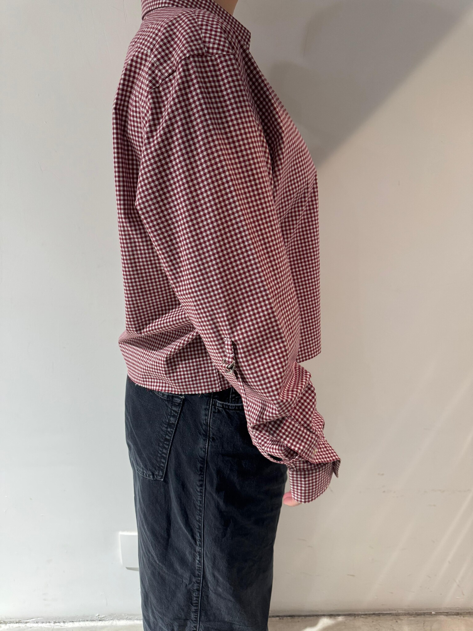 1/OFF Shirt cut off Red