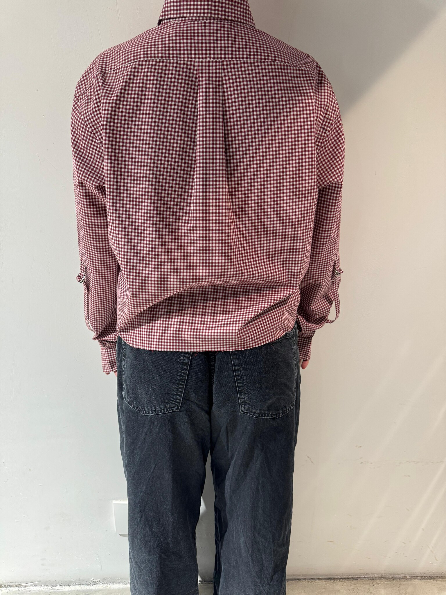 1/OFF Shirt cut off Red