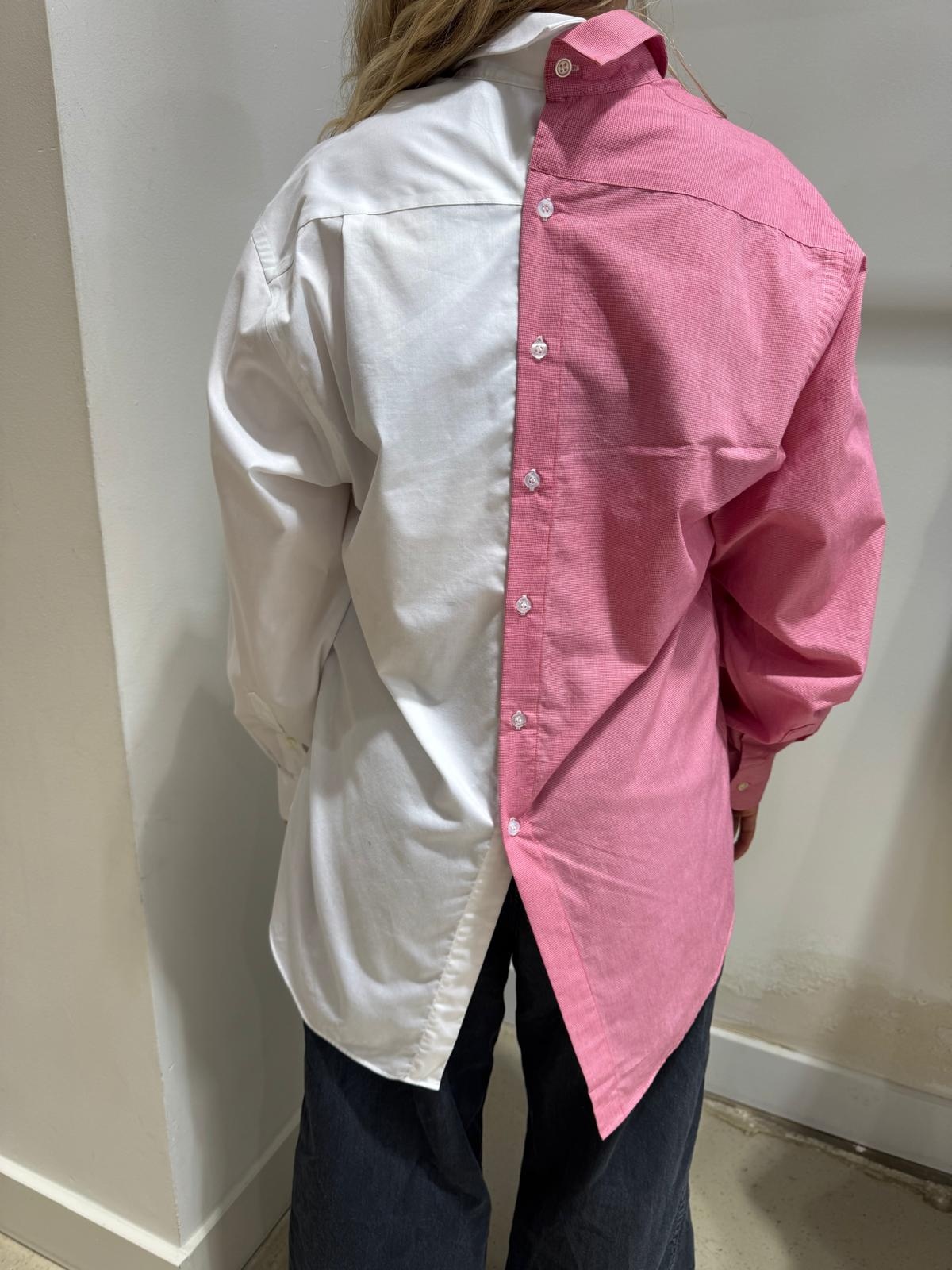 1/OFF Shirt 50/50 White/Pink