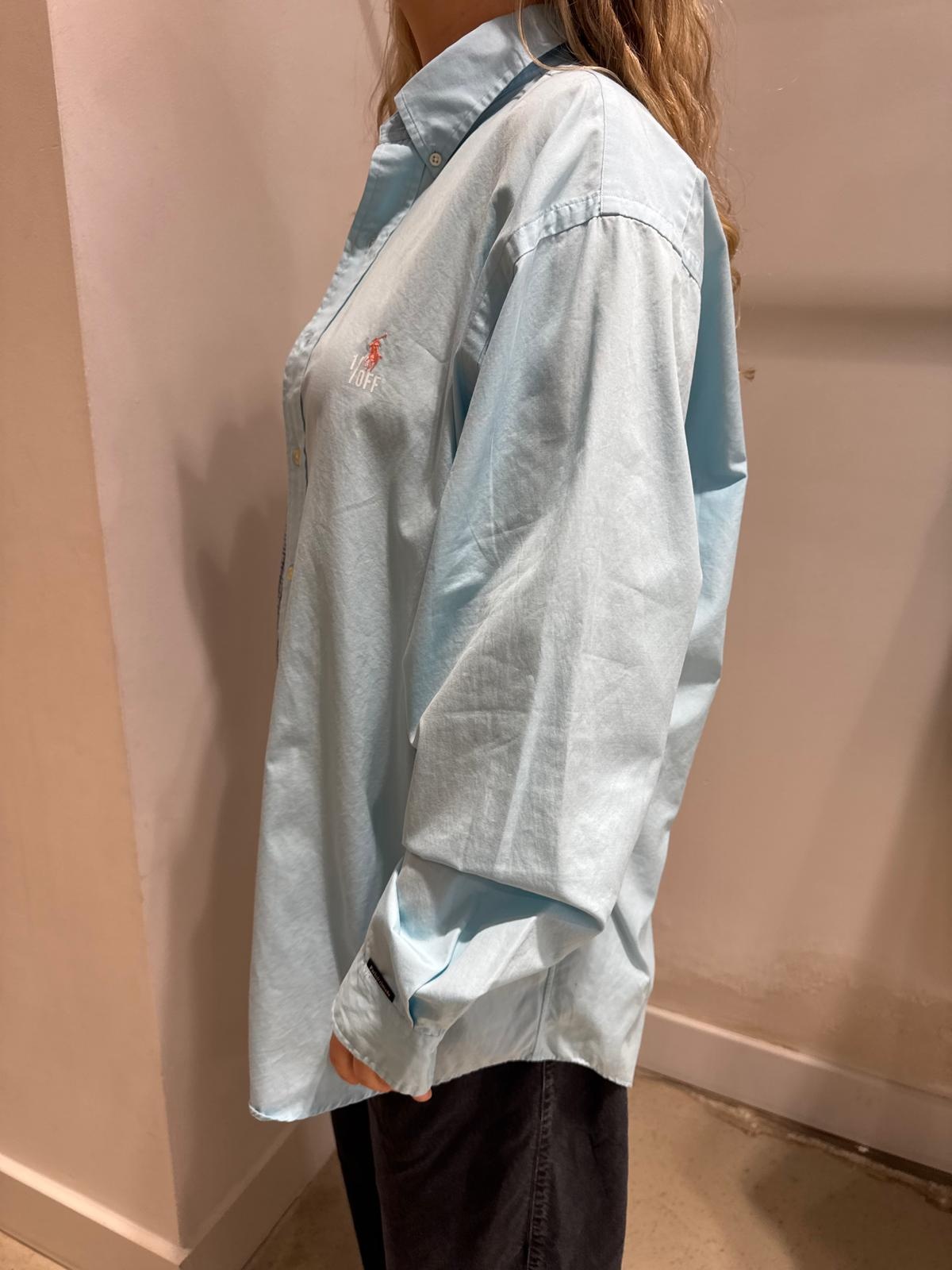 1/OFF Shirt 50/50 Blue checked