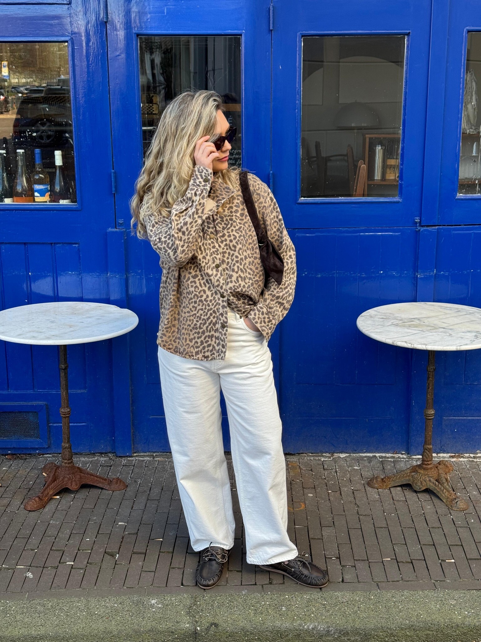 Haikure Betty bull jeans Off white