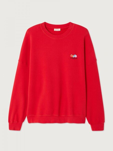 American Vintage ATU03DE26 sweater  Tomate