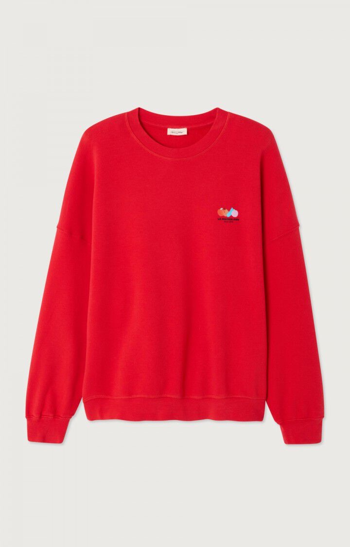 American Vintage ATU03DE26 sweater  Tomate