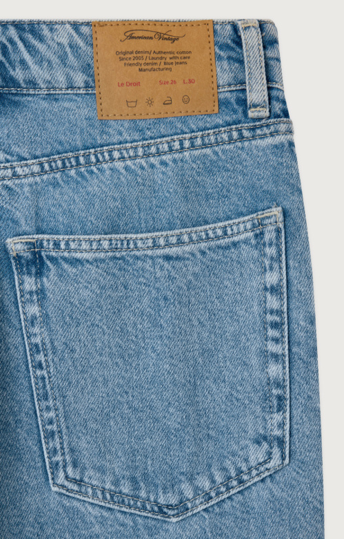 American Vintage JOY11M jeans Authentique stone