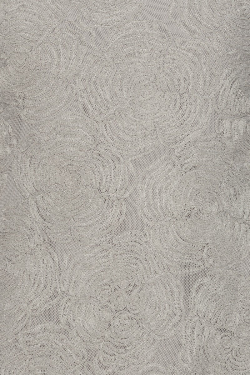 ROTATE Mesh sleeveless top Gray violet