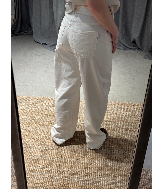 Haikure Bibi twill pants Off white