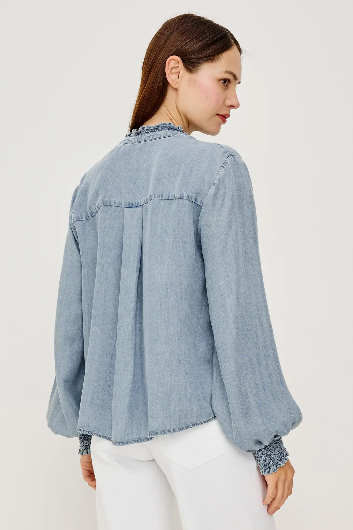 Rails Kimmy blouse Washed blue
