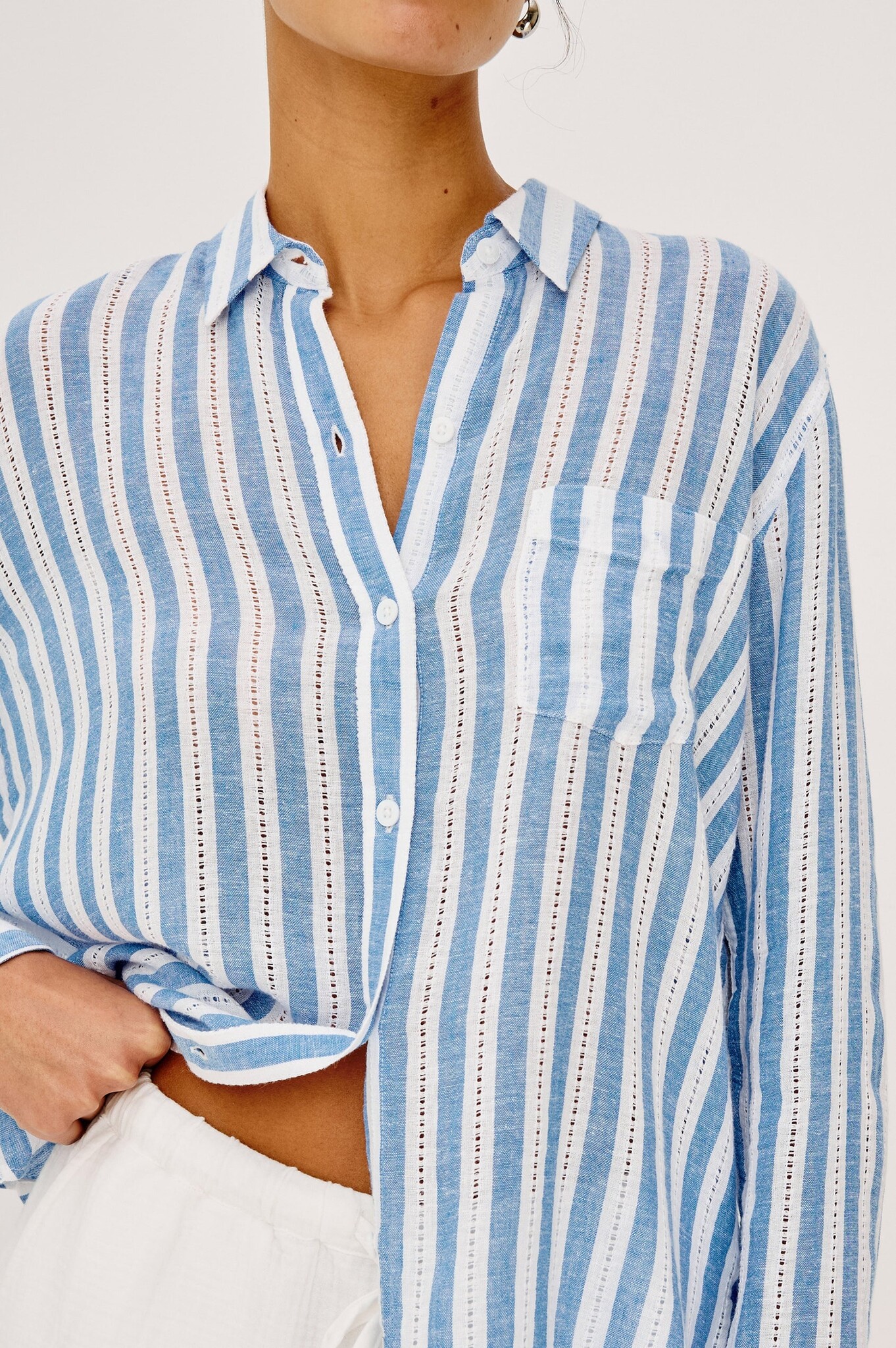 Rails Charli blouse Atlantis stripe