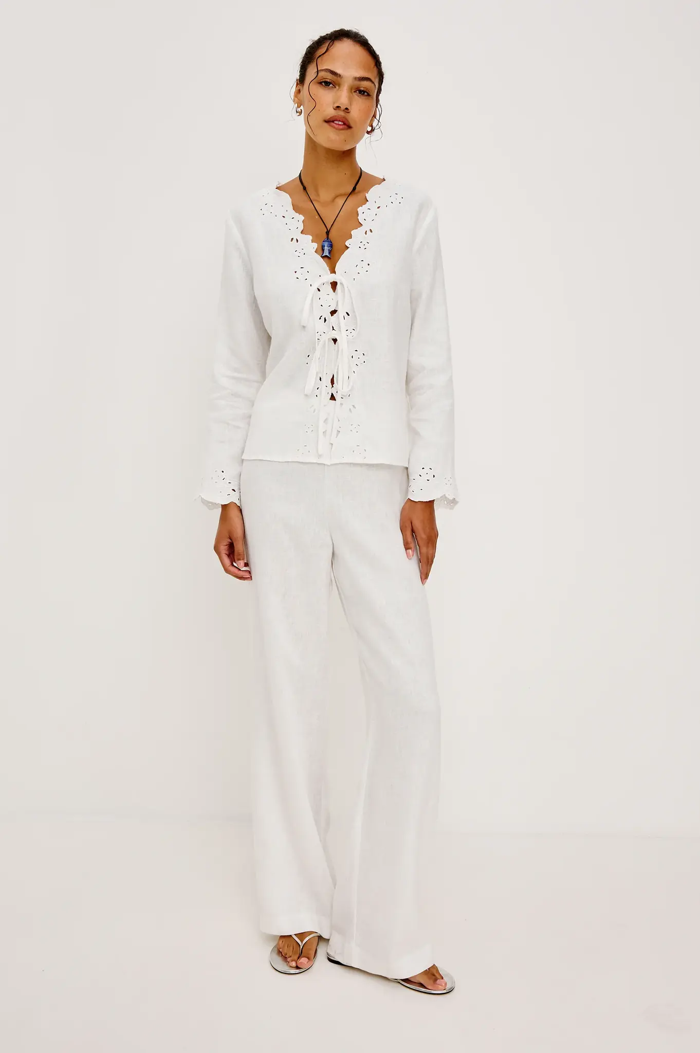 Rails Fleur blouse White