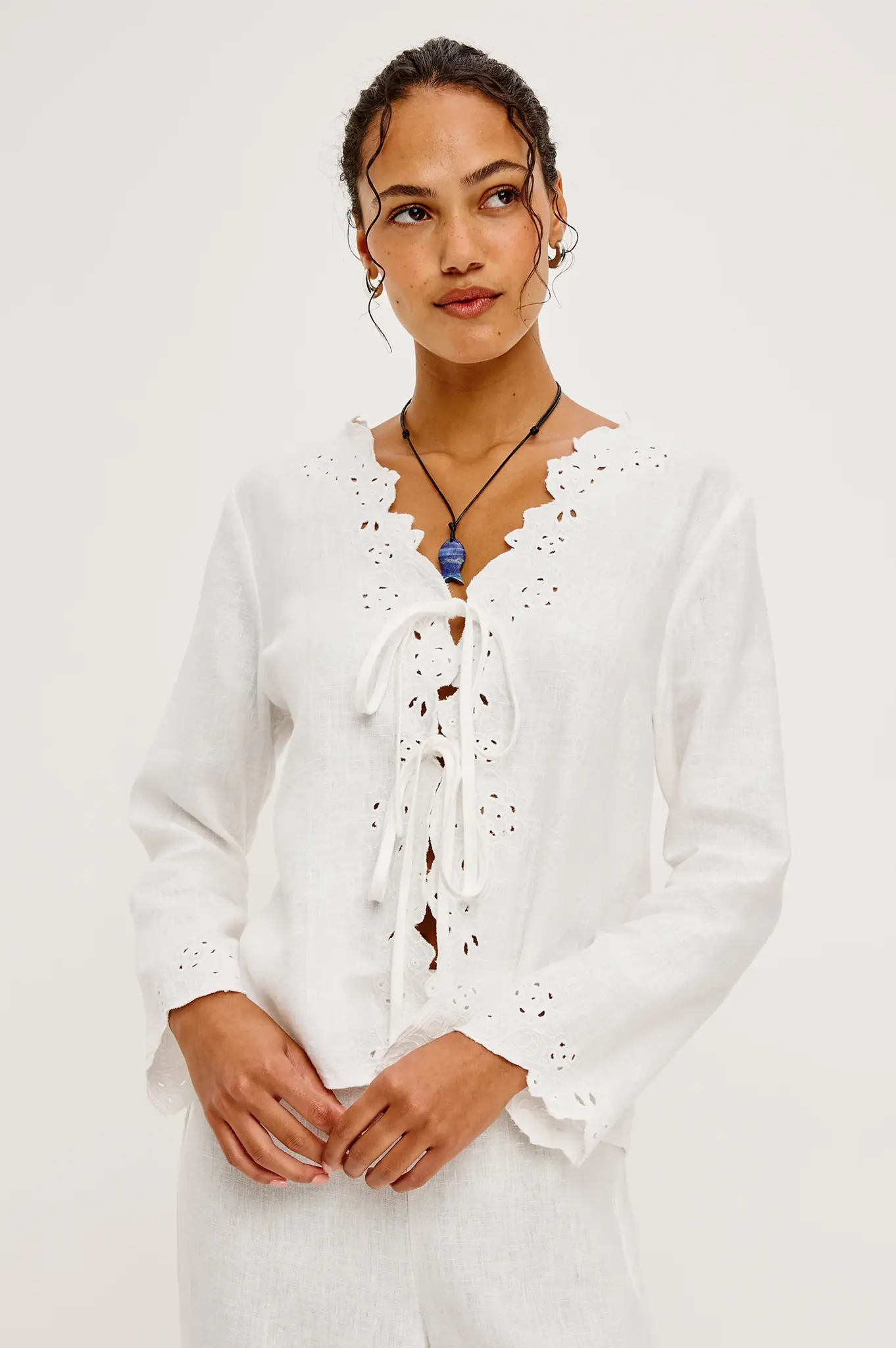 Rails Fleur blouse White