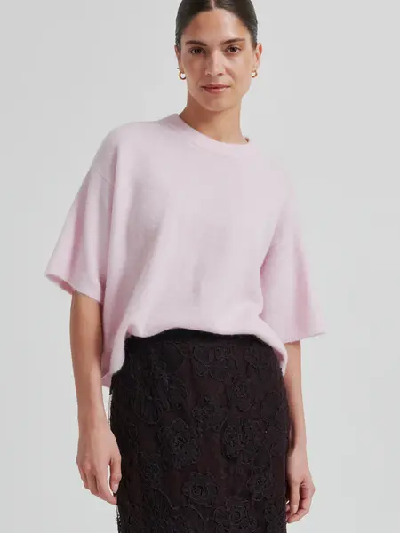 Second Female Gabby knit O-neck Pale lilac