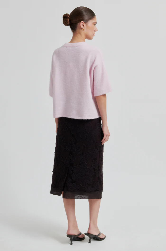 Second Female Gabby knit O-neck Pale lilac