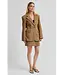 Second Female Suellen mini suede skirt Petrified oak