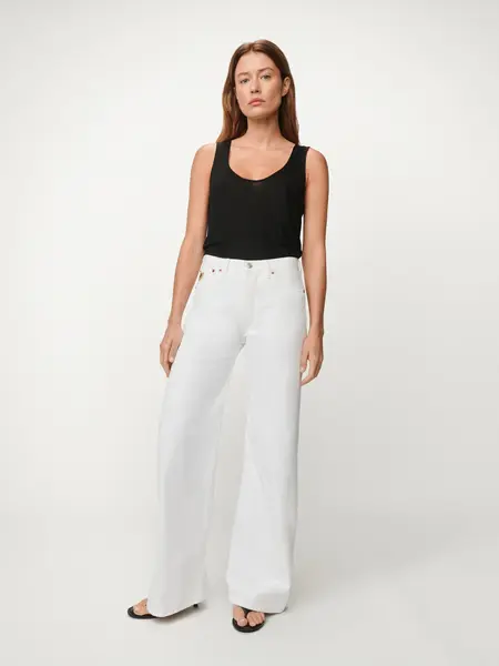 Lois Lindsay palazzo jeans White