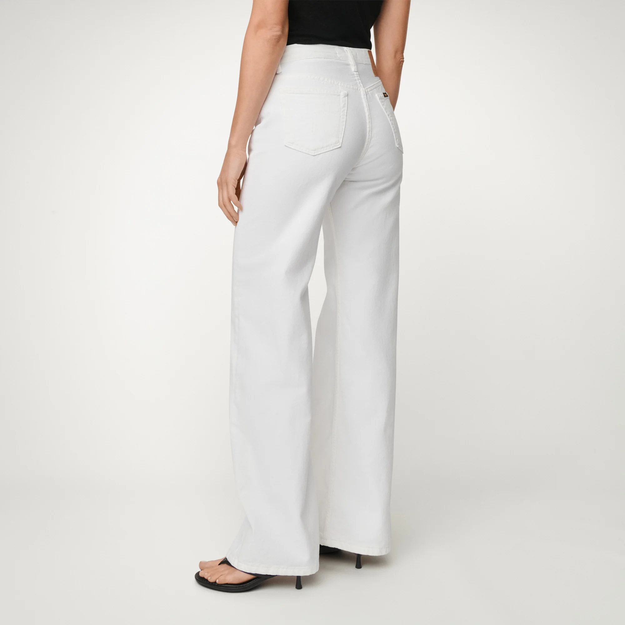 Lois Lindsay palazzo jeans White