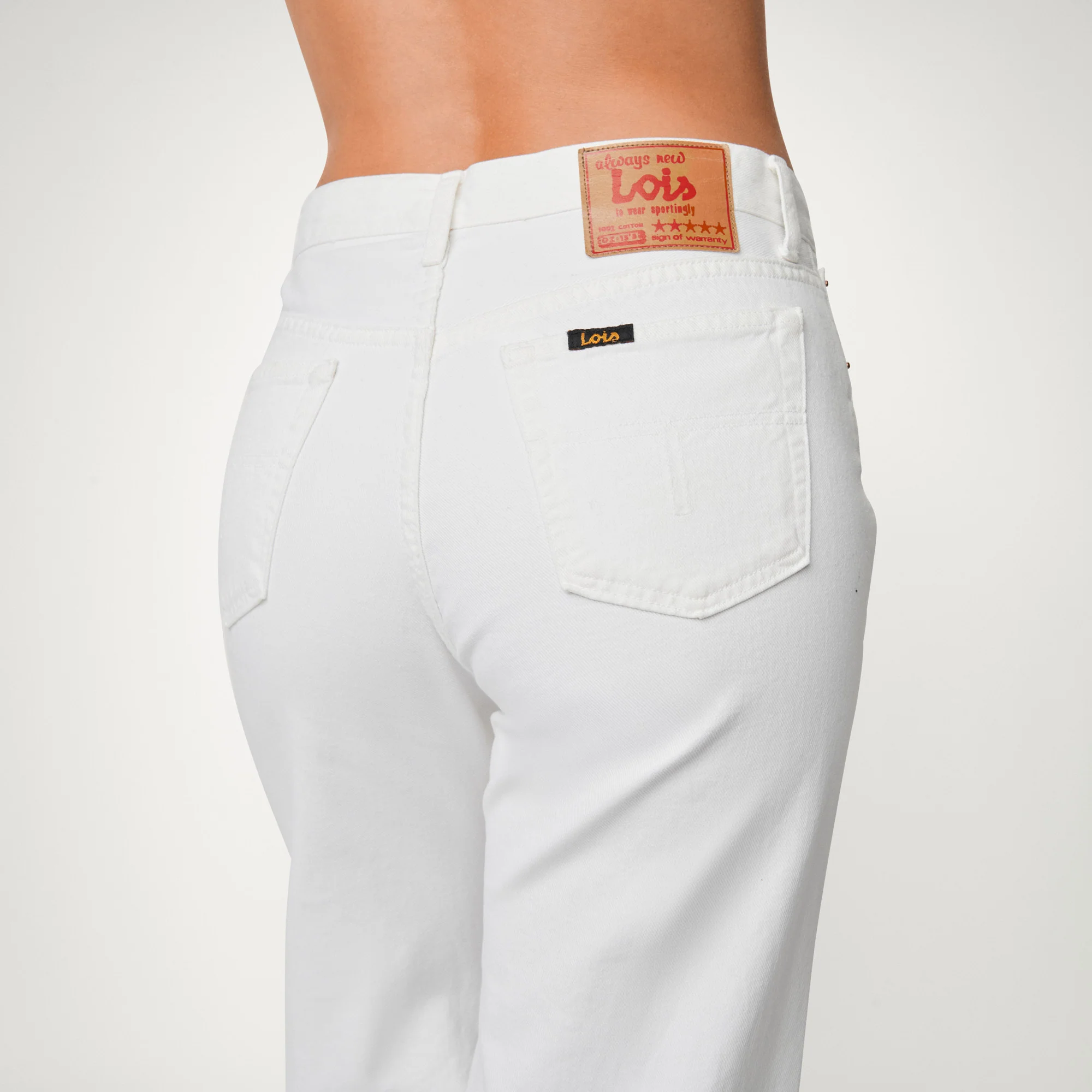 Lois Lindsay palazzo jeans White