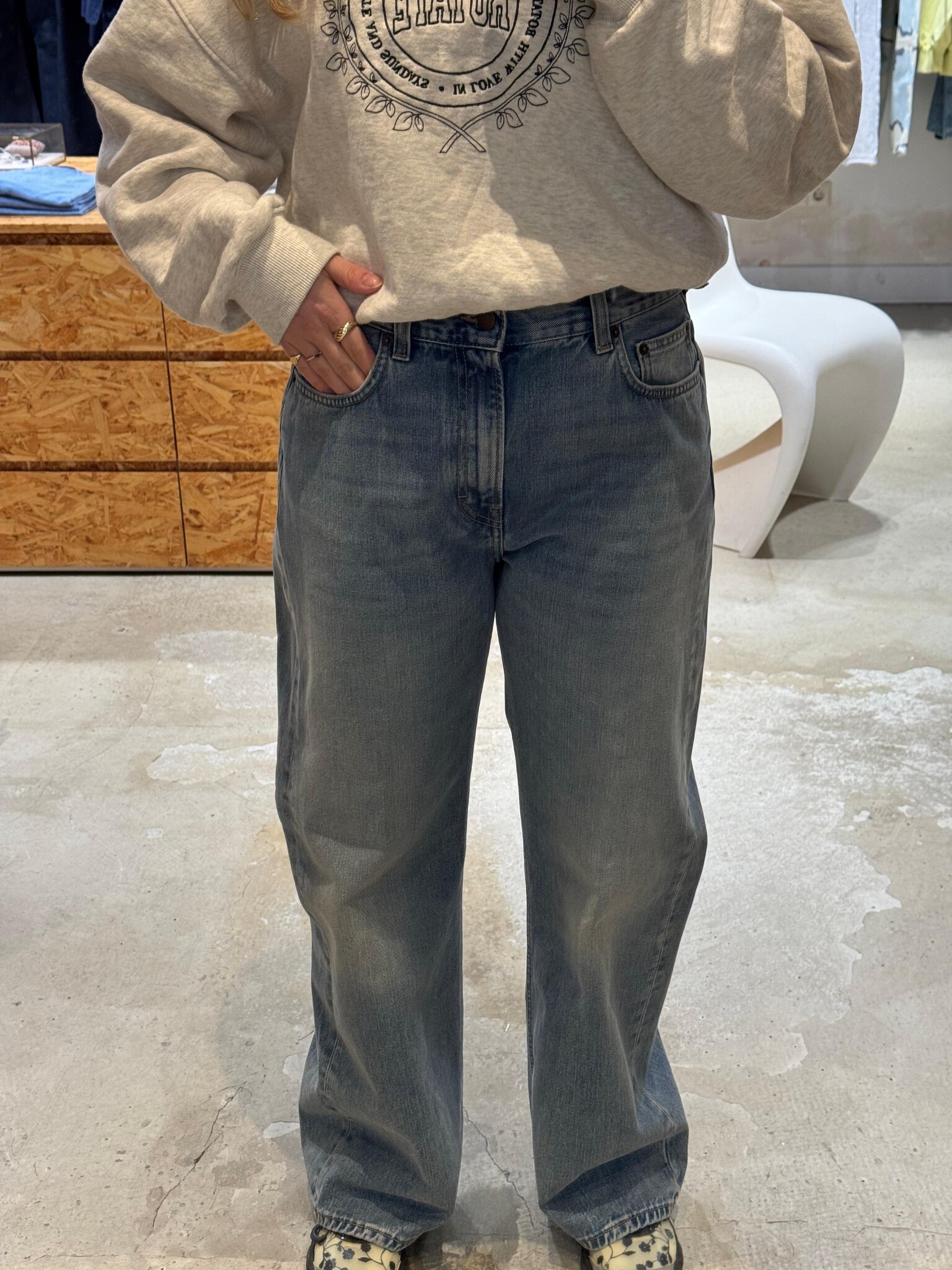 Haikure Winny jeans Dirty celestial