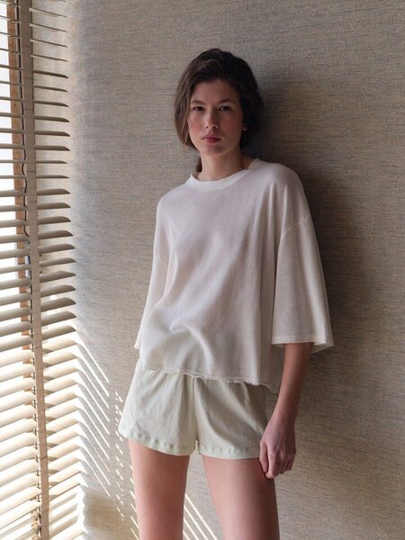 American Vintage ATA02A T-shirt Ecru