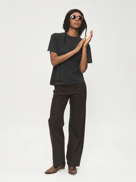 6397 Boy T Faded black