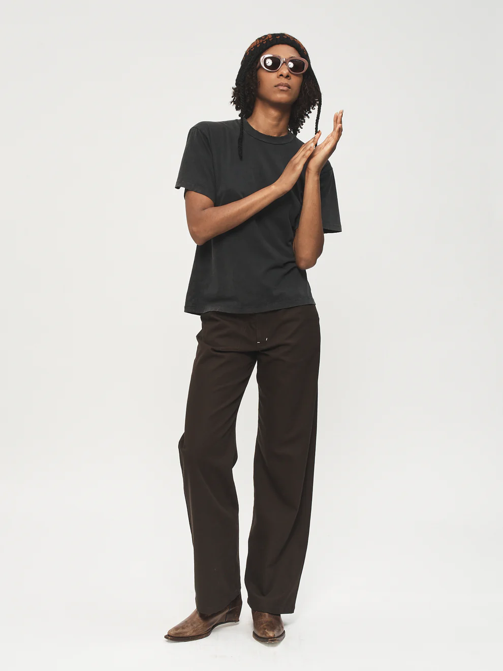 6397 Boy T Faded black