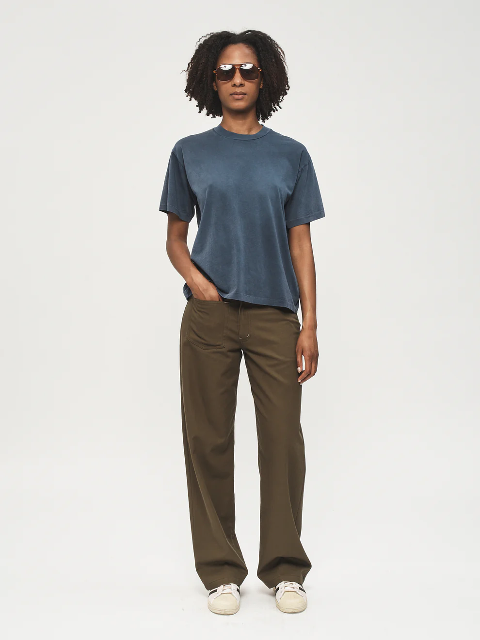 6397 Boy T Faded navy