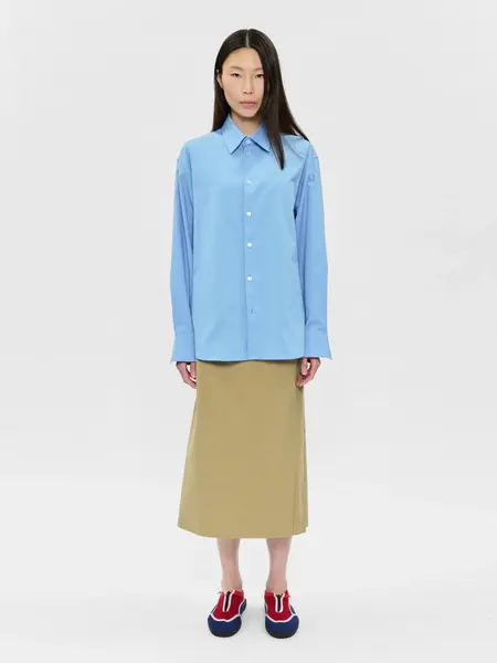 6397 Dress shirt Oxford blue