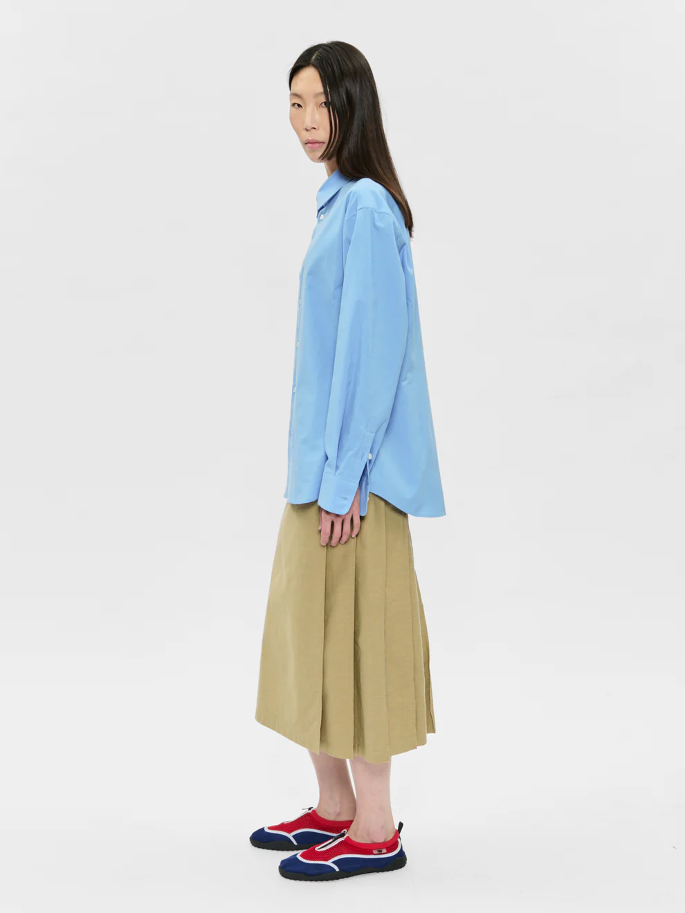 6397 Dress shirt Oxford blue