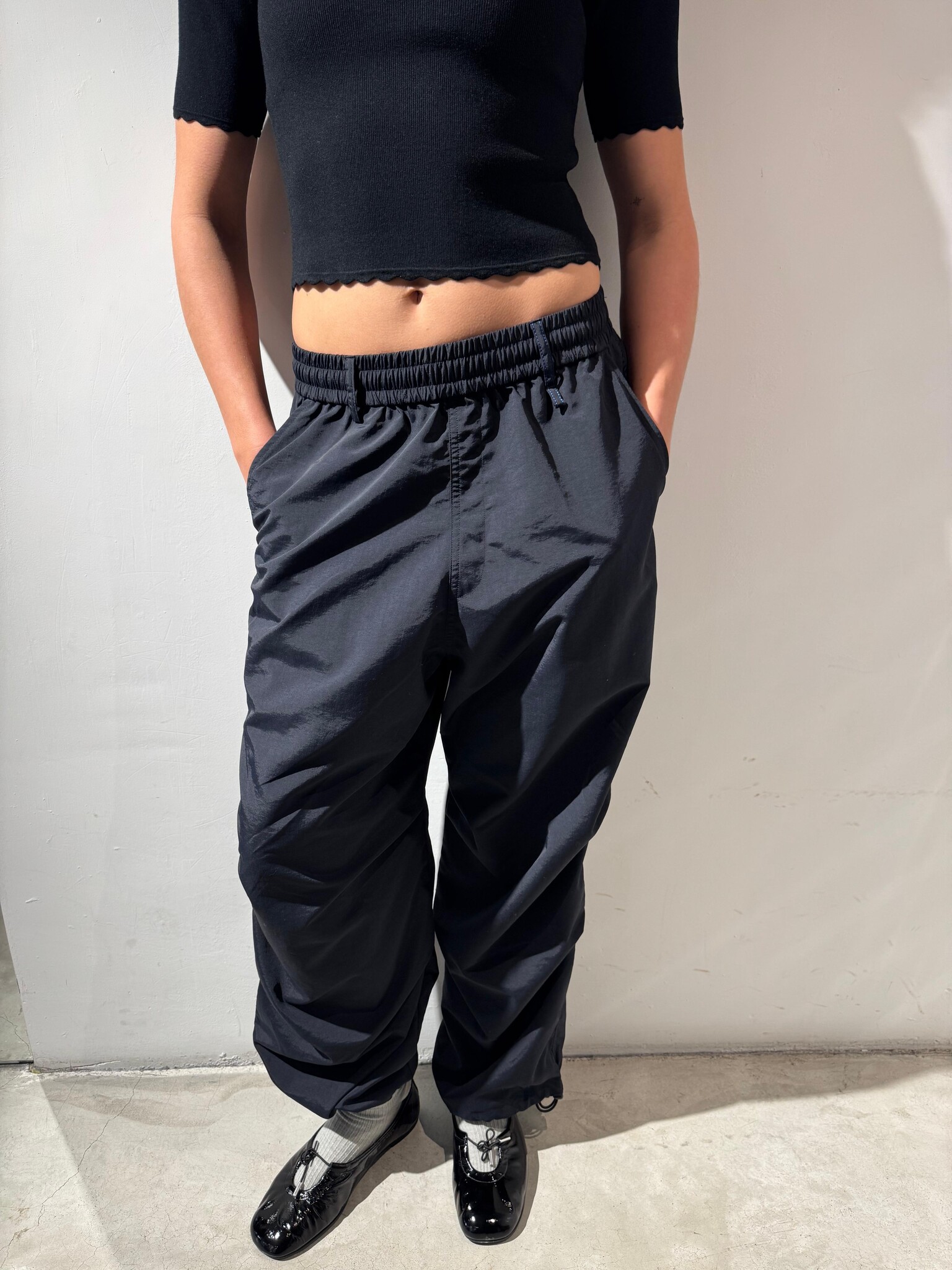 AOAP Parachute pants Black