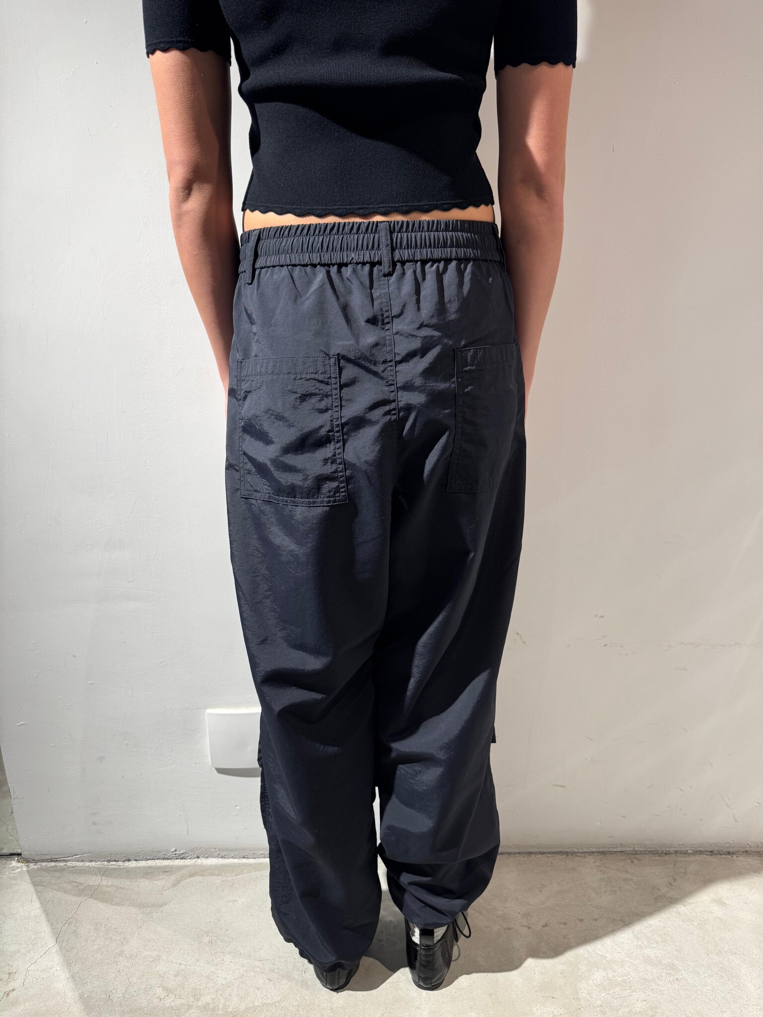 AOAP Parachute pants Black