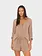 Xirena Scout blouse Ash brown