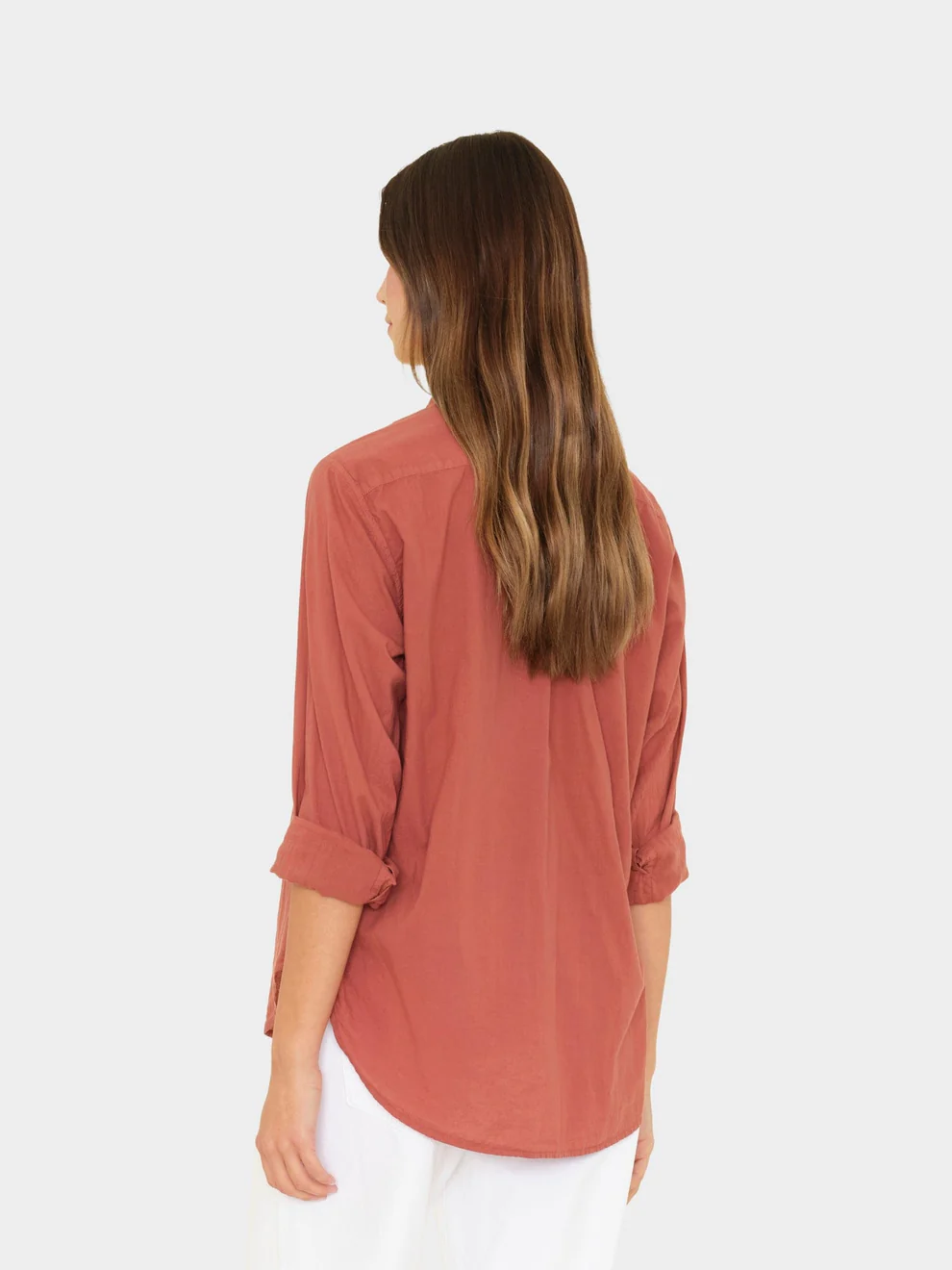 Xirena Beau shirt Cinnabar