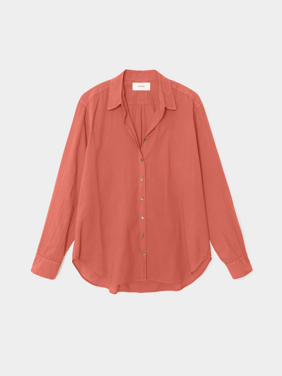 Xirena Beau shirt Cinnabar